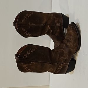 Ariat Sedona Brown Leather Cowboy Western Boots Men’s 10.5 D